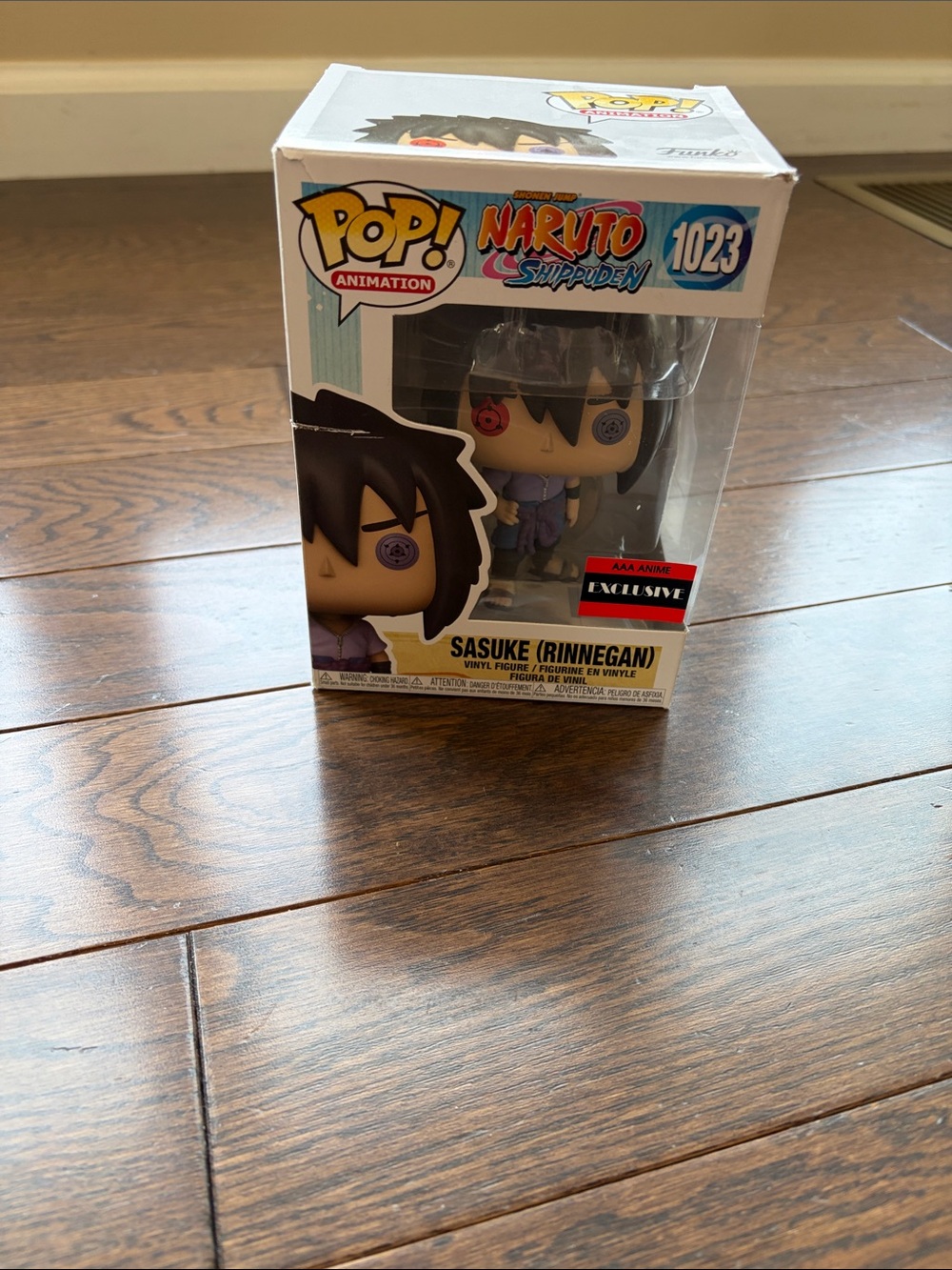 Funko Naruto Shippuden Sasuke Rinnegan Vinyl Figure - Purple/Black